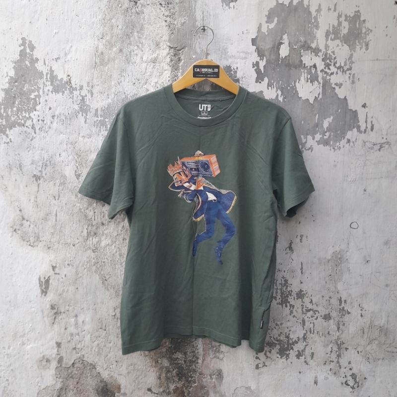 tshirt uniqlo x fortnite