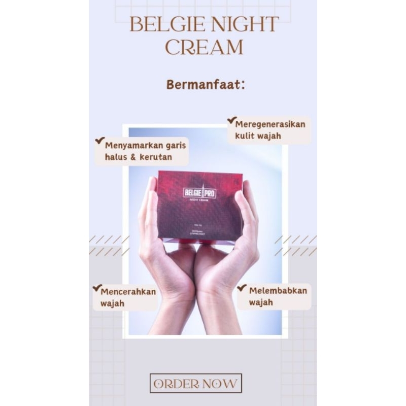 Belgie Pro Night Cream