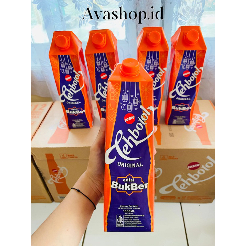 

Tehbotol sosro kotak 1 Liter (1000ml)