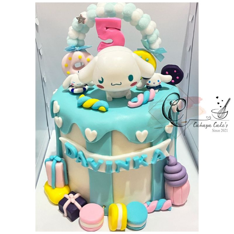 

Cinnamorol Cake / Kue Ulang Tahun Cinnamorol / Kue Ultah Sanrio