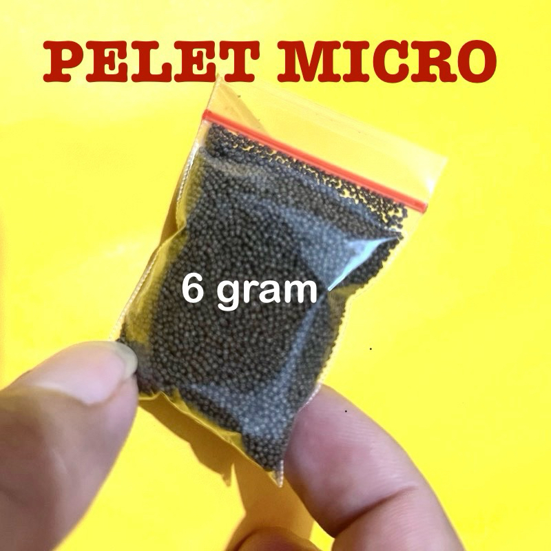 PELET MICRO pelet ikan hias kecil pakan neon cardinal glofish danio