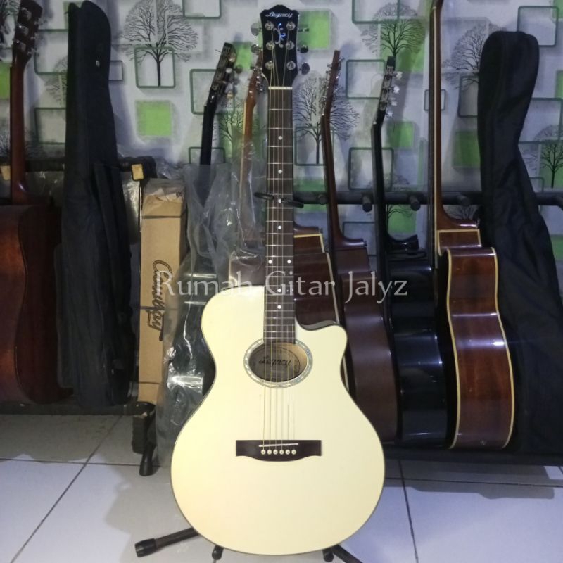 gitar akustik elektrik legacy MJG616 CEQ WH original second/seken/bekas