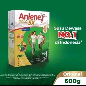 

Anlene gold 5x Original 600gr