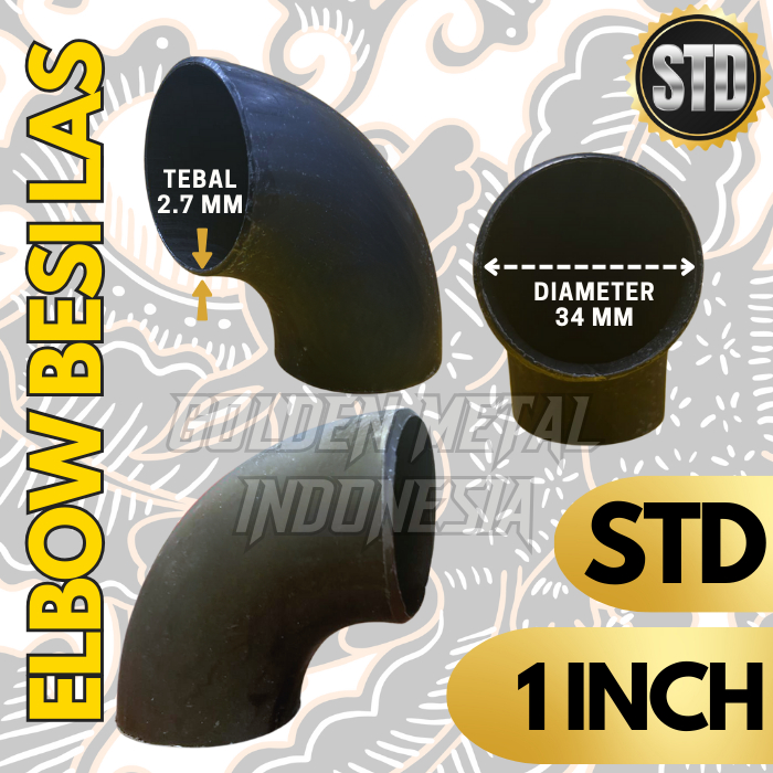 ELBOW LAS BESI 1 Inch STD