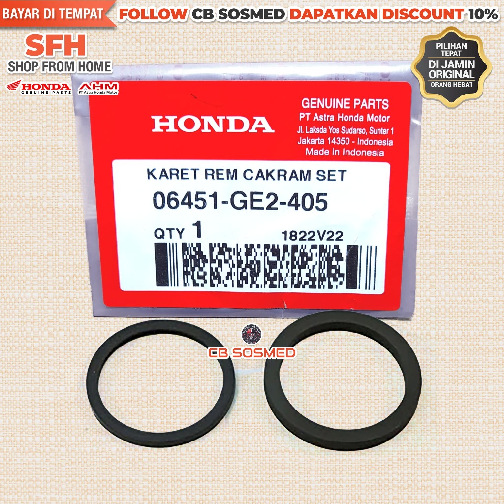 O-Ring Seal Caliper Rem Depan VERZA 150 Oring Sil Kaliper Depan CB150 VERZA Seal Set Piston Caliper 