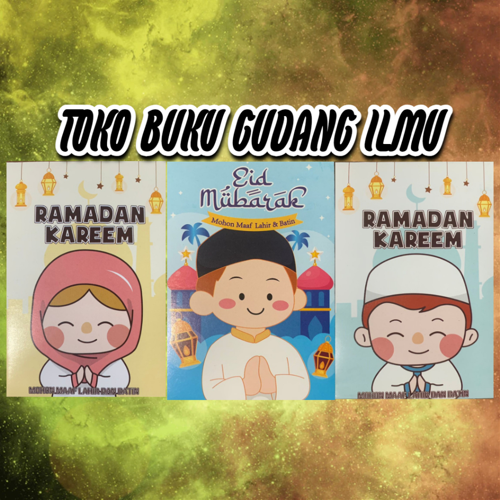

Amplop THR Lebaran Kartun Muslim Isi 50 Ukuran Kecil Premium