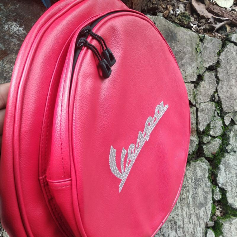Cover ban serep vespa merah Ring 8 Ring 10