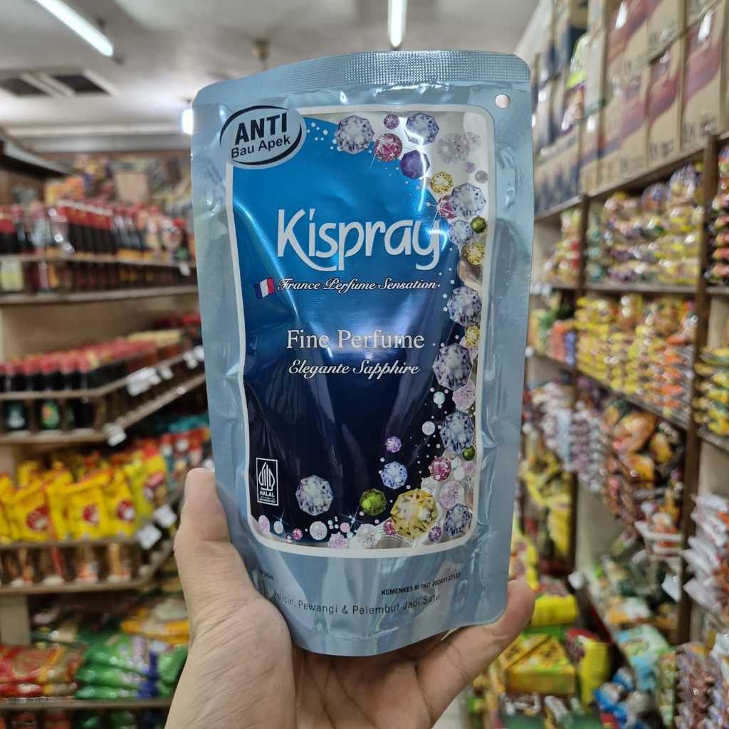 KISPRAY FINE PERFUME ELEGANTE SAPPHIRE REFILL POUCH 200 ml