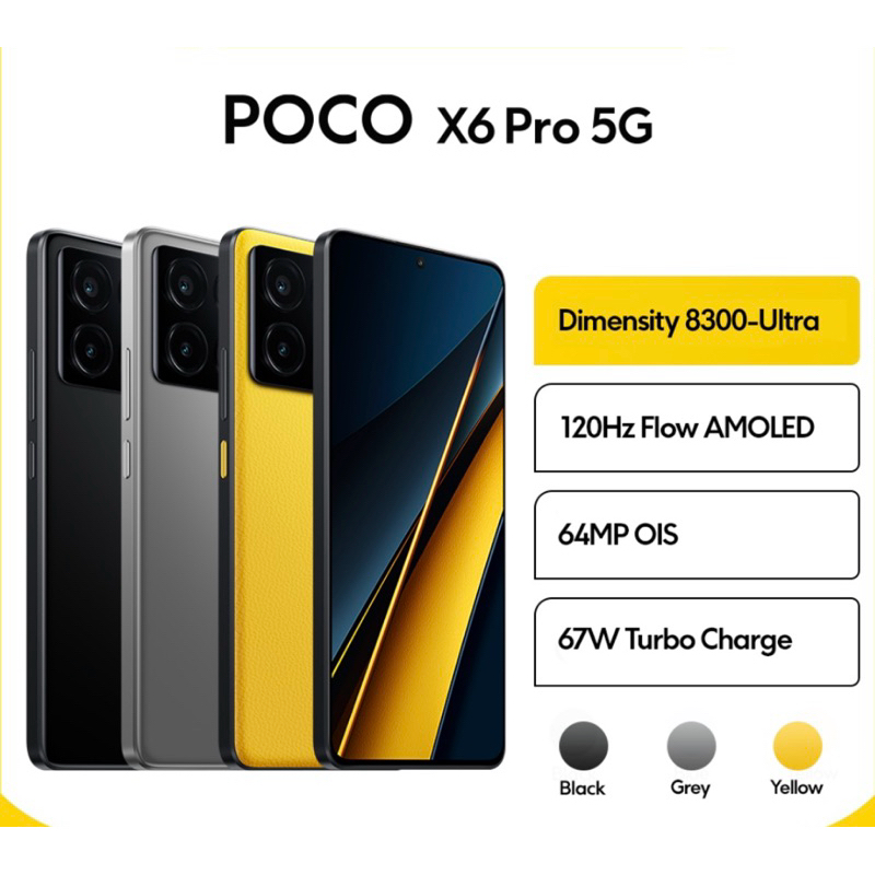 Poco X6 pro 5G 12/512GB
