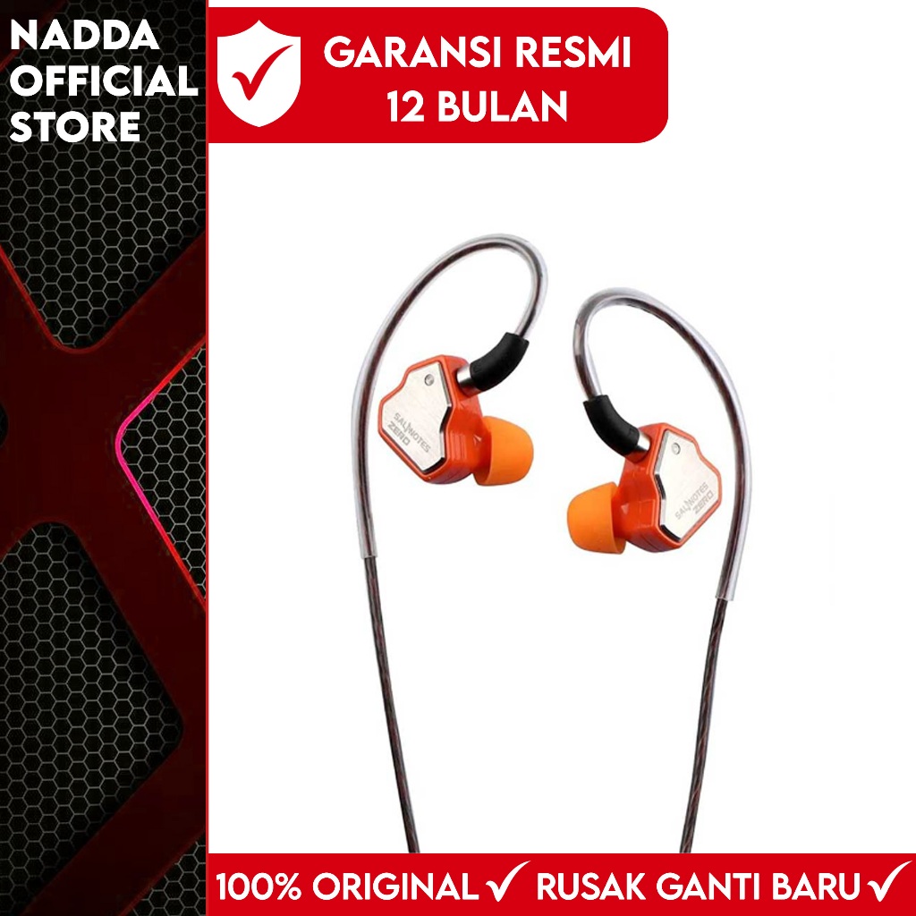 7Hz Salnotes Zero Earphone MECHA Edition 10mm Driver Earphone