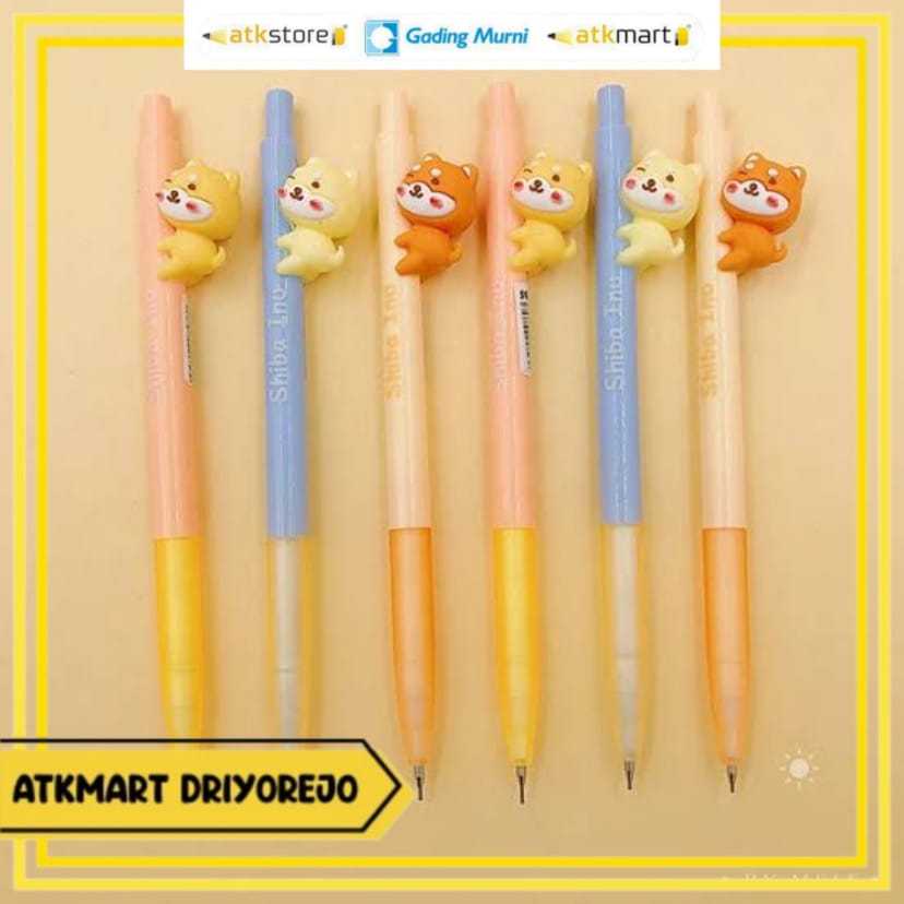 

(1 PCS) SOFUN BALLPOINT CLICK GEL ZF2889 - BULPEN - PULPEN - GEL PEN LUCU VIRAL - BONEKA