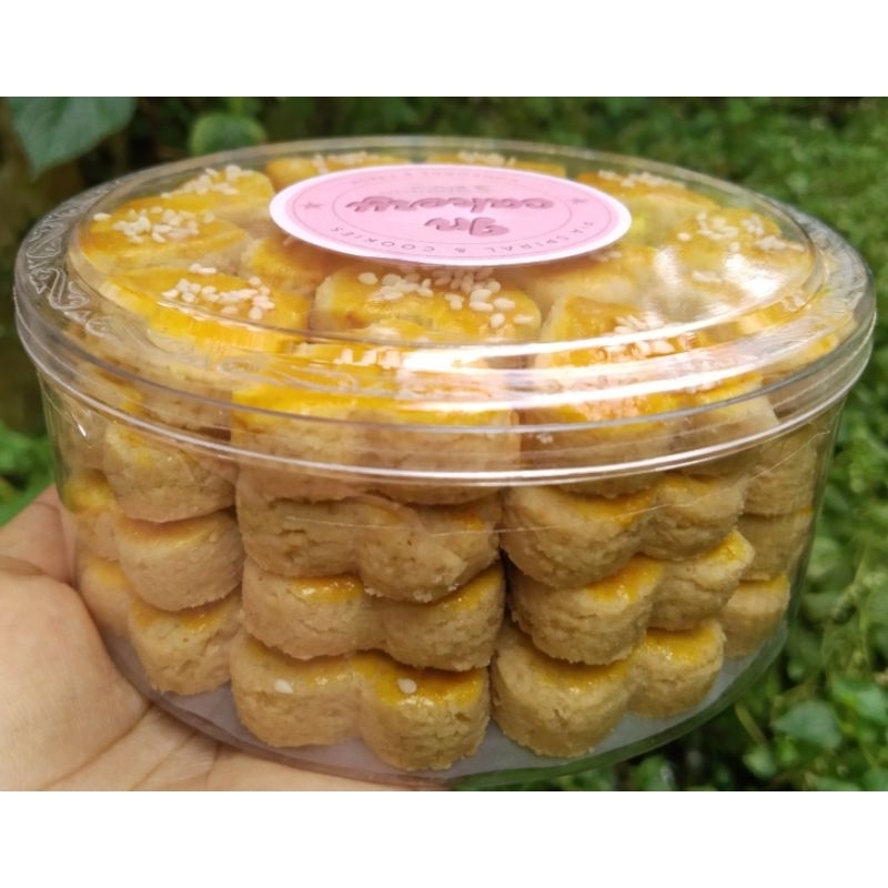 

Kue kacang kue kering lebaran kemasan toples 250-500