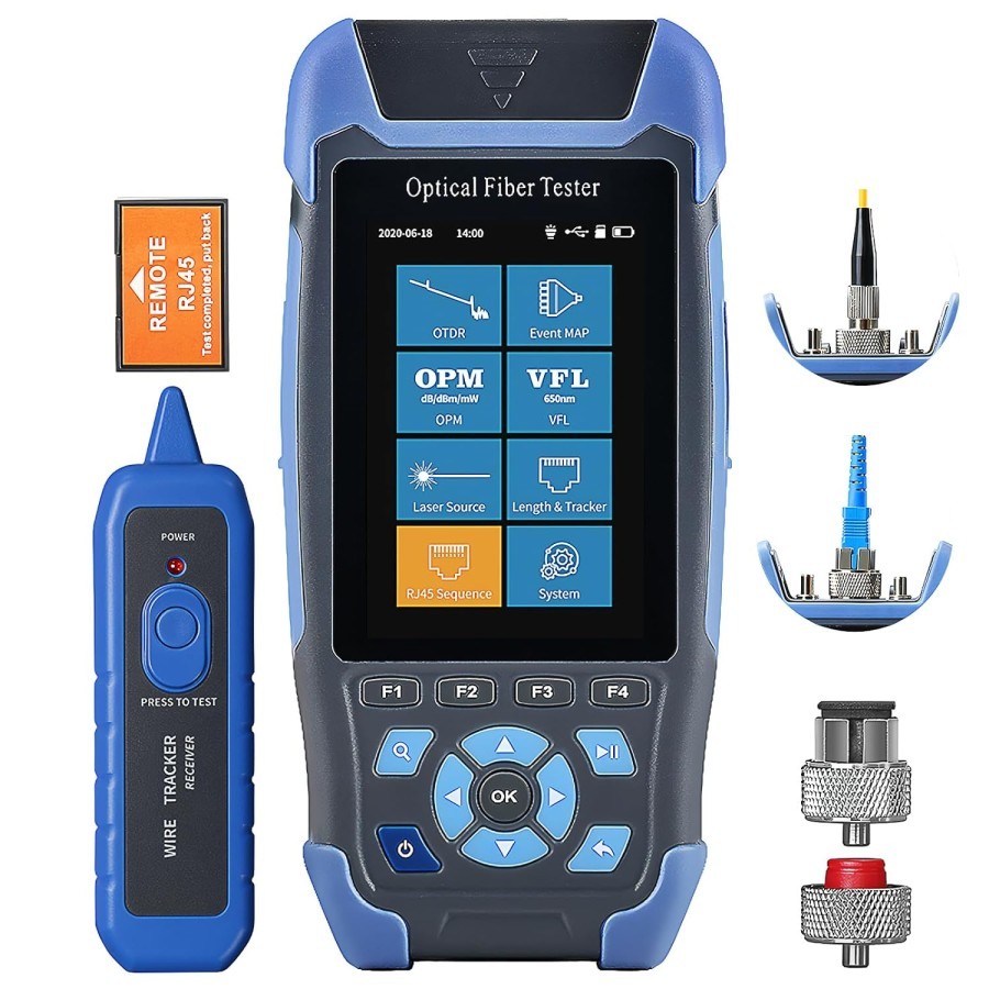 OTDR Optical Fiber Tester Optical Time Domain Reflection Mini AUA900D