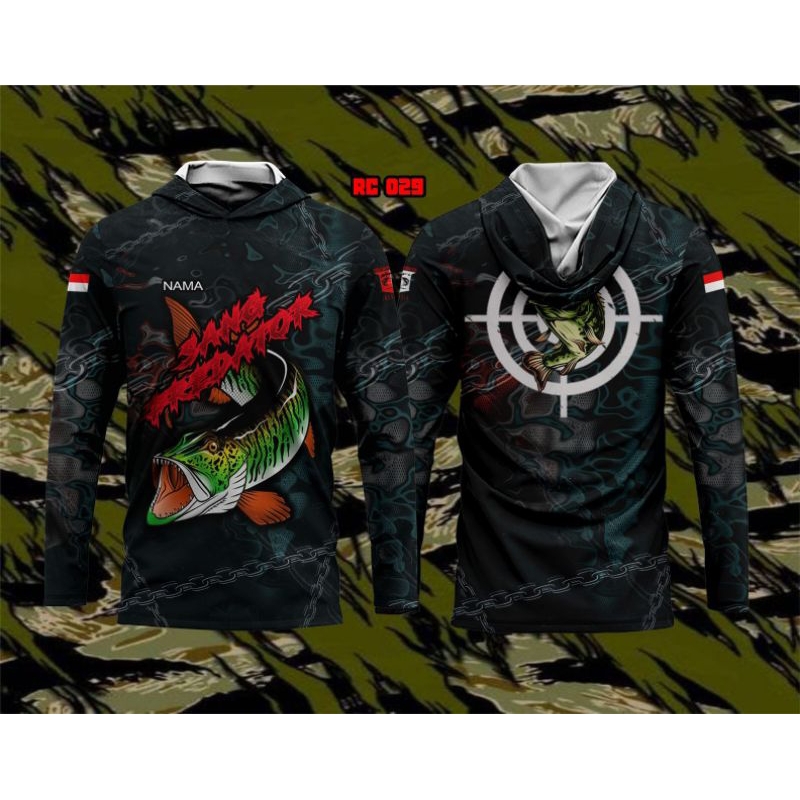 Baju fishing / baju camo fishing/ jersey fishing/ baju mancing