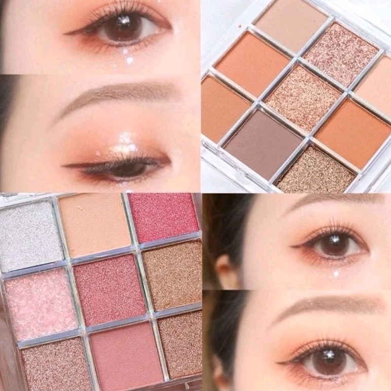 eyeshadow pallets 9 warna eyeshadow pallet warna matte 9 warna