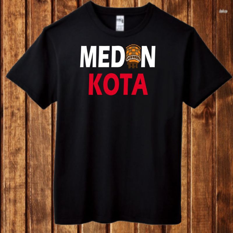 KAOS STANDAR DISTRO BAHAN PREMIUM - MOTIF MEDAN KOTA