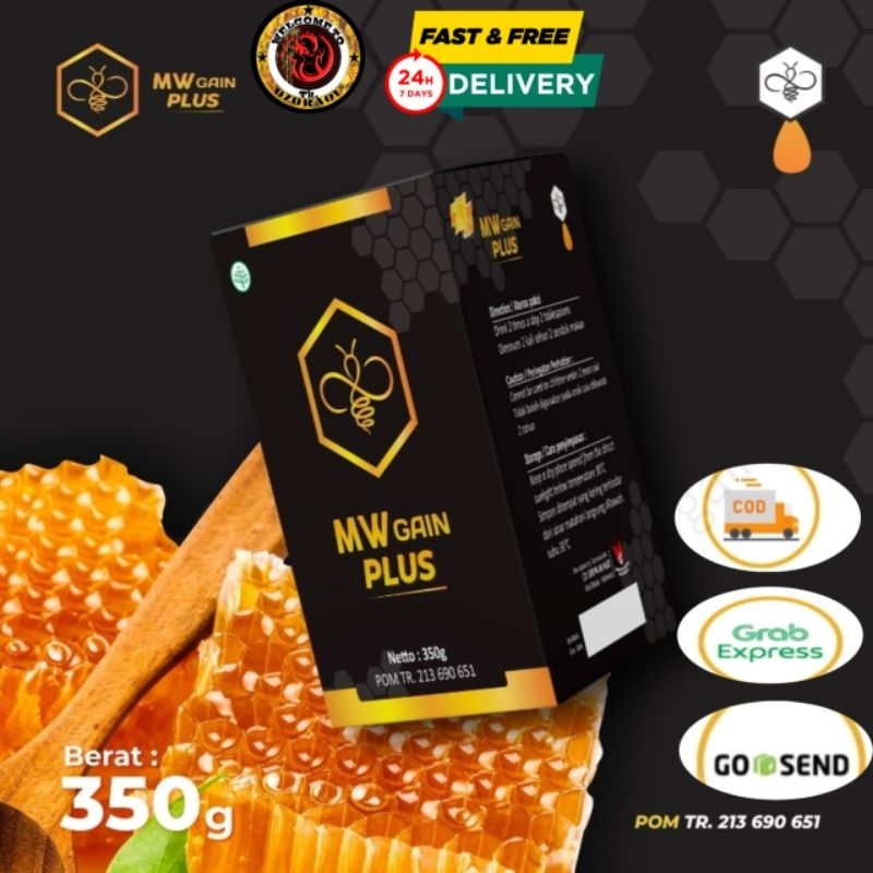 

Madu Penggemuk Badan Herbal Terbaik - MW Gain Plus