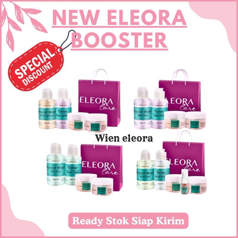 ELEORA SKINCARE DWHISP GLOW ELEORA ELEORA BOOSTER ELEORA KLINIK NEW ELEORA ELEORA GLOW LUMINOUS / AC