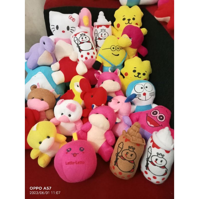 Boneka Capit PAKET 1ball (isi 100pcs)