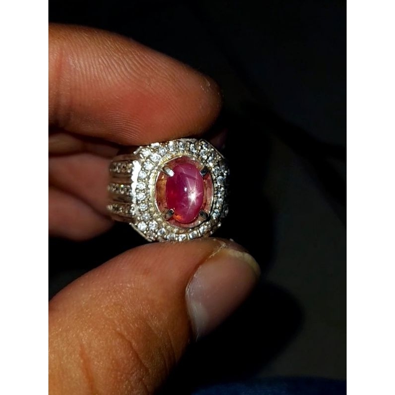 natural star ruby burma birma myanmar 3,50ct