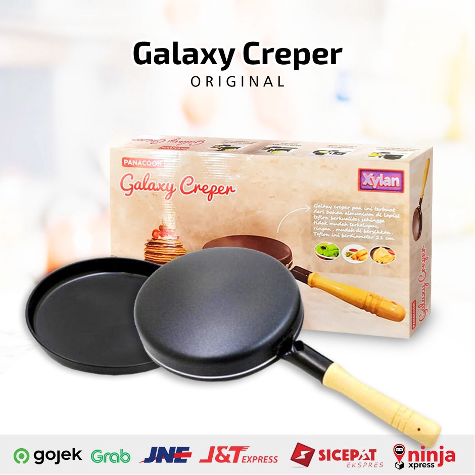 GDT Wajan Kwalik Terbalik Galaxy Crepe Teflon Murah Bagus