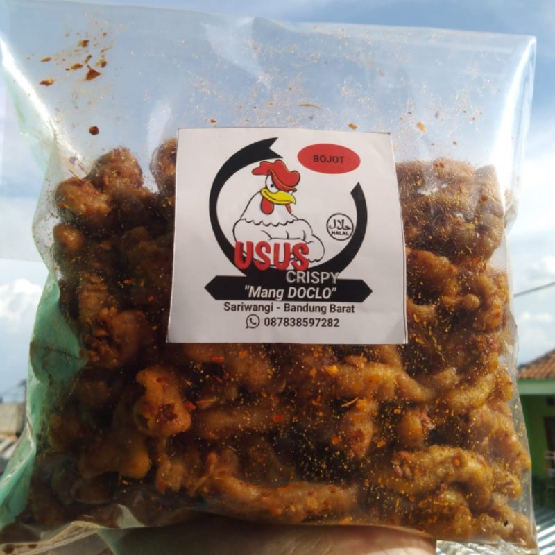 

usus krispi murah 1kg bojot/cikruh bumbu melimpah