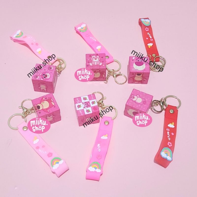 GANTUNGAN KUNCI RUBIK LOTSO