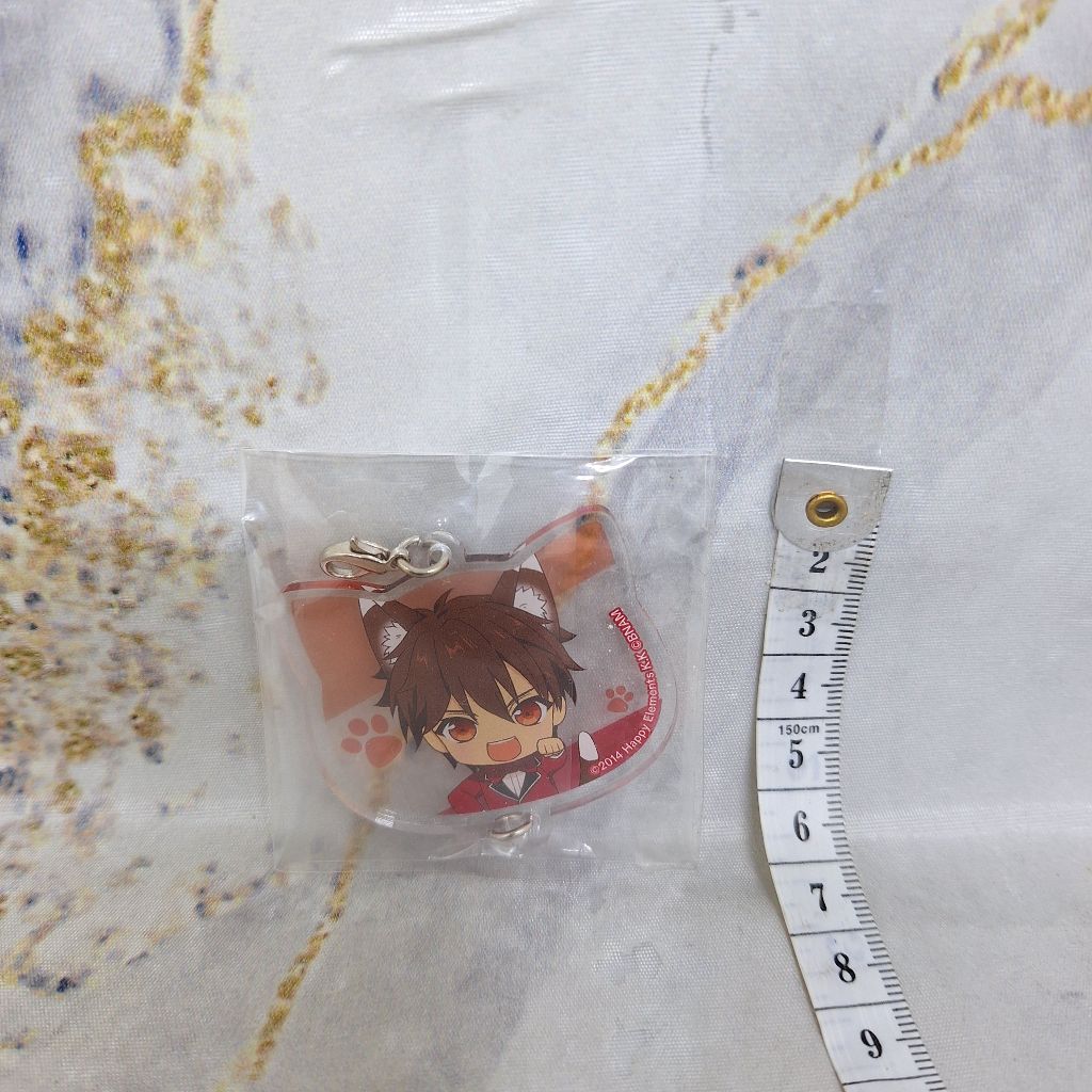 Ensemble Stars Chiaki Morisawa Cat Acrylic Keychain Gantungan Kunci
