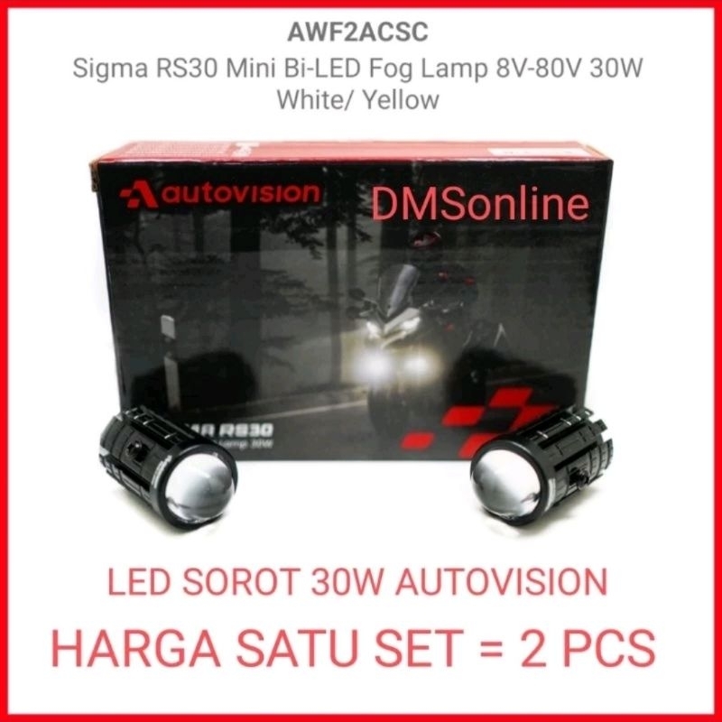 Led Sorot Motor 2 Warna Led Projector Motor Led Mobil Motor