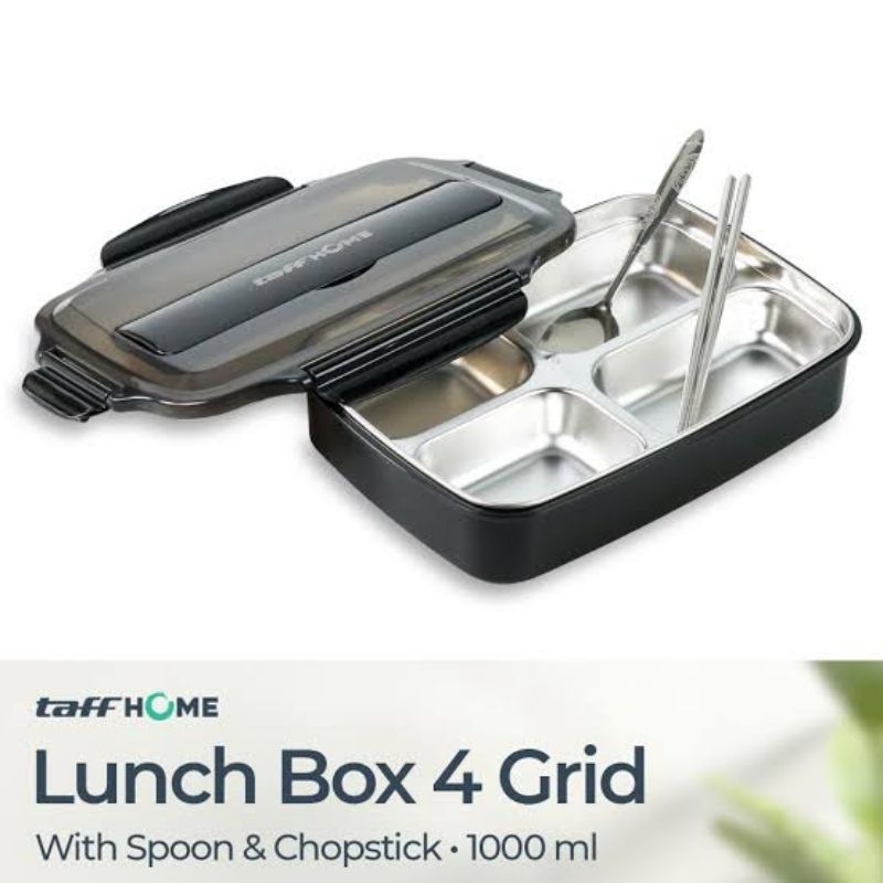 lunch box stainless 4 sekat
