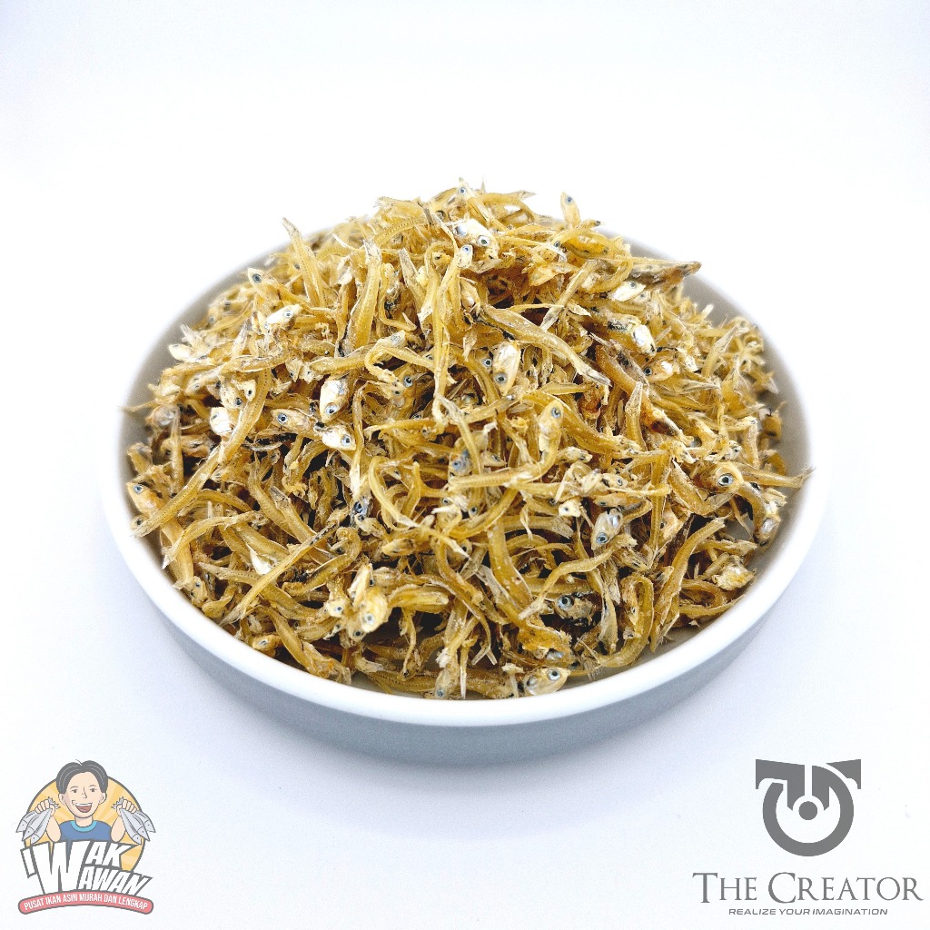 

Ikan Teri Tawar Halus 250gr Cap iWak Wawan