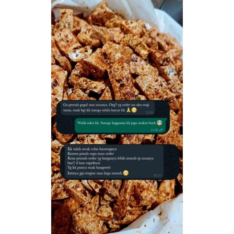 

Basreng pedas daun jeruk / basreng premium / Basreng Viral