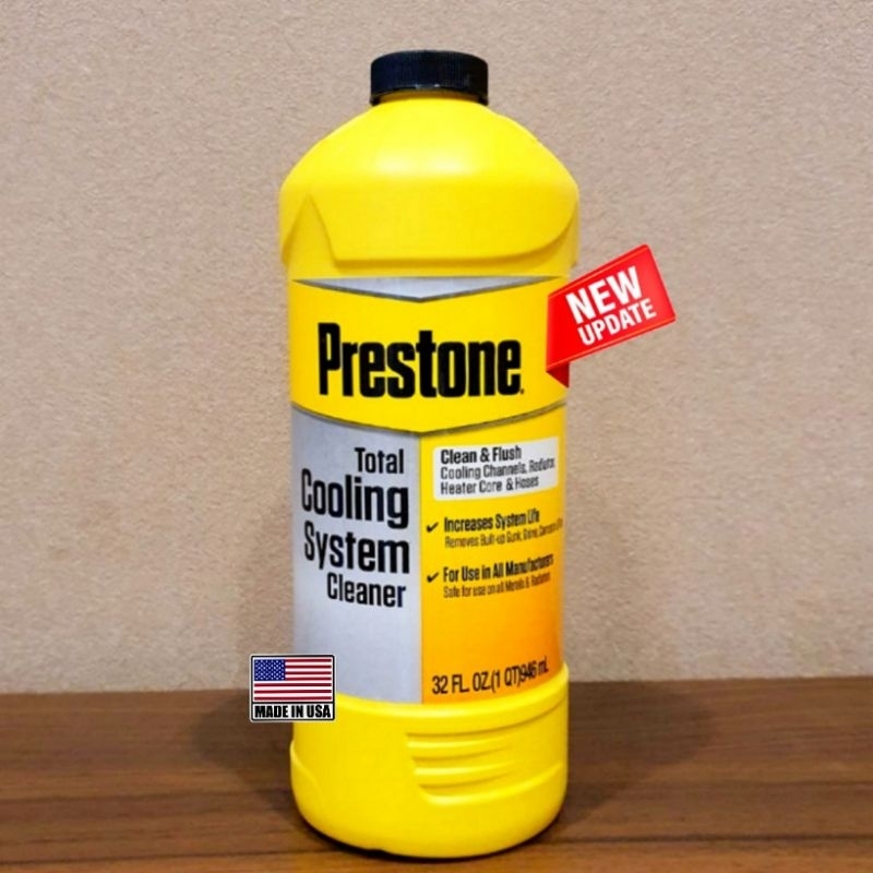 Prestone Radiator Flush & Cleaner/Pembersih Karat Kerak Radiator
