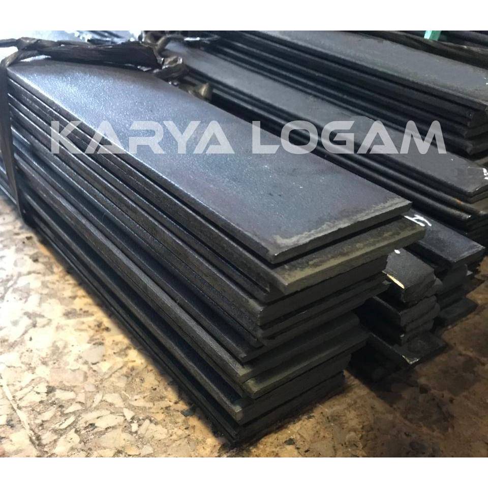 Plat Strip 4mm Panjang 6 meter - Plat Strip Besi Tebal 4mm