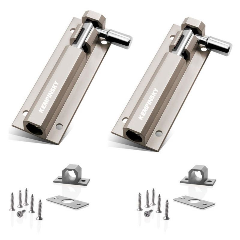 3Inch Grendel Bulat Nicole Grendel Slot Pintu Selot Jendela Kunci Multifungsi Praktis Minimalis