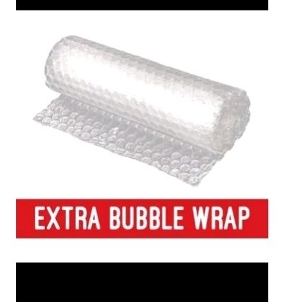 

tambah Extra Bubble Wrap harus