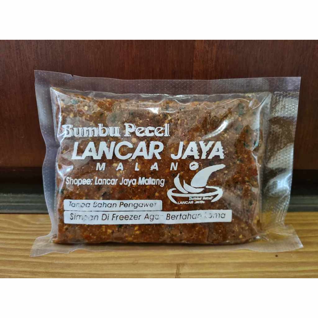 

Bumbu Pecel Lancar 100% Tanpa Bahan Pengawet Varian 500 gram