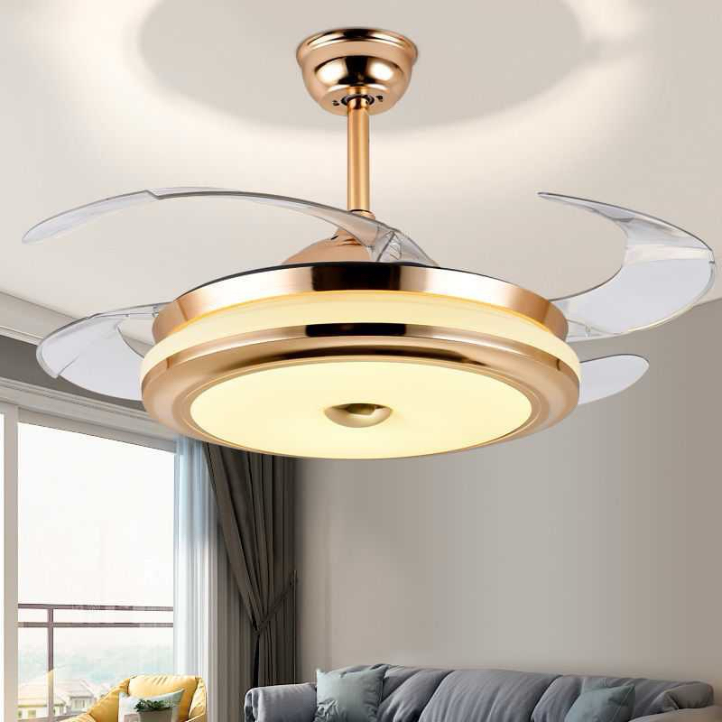 nankeen - Kipas angin Gantung dengan Lampu LED dengan Remot 42inch/Lampu Gantung Kipas Minimalis/Lam