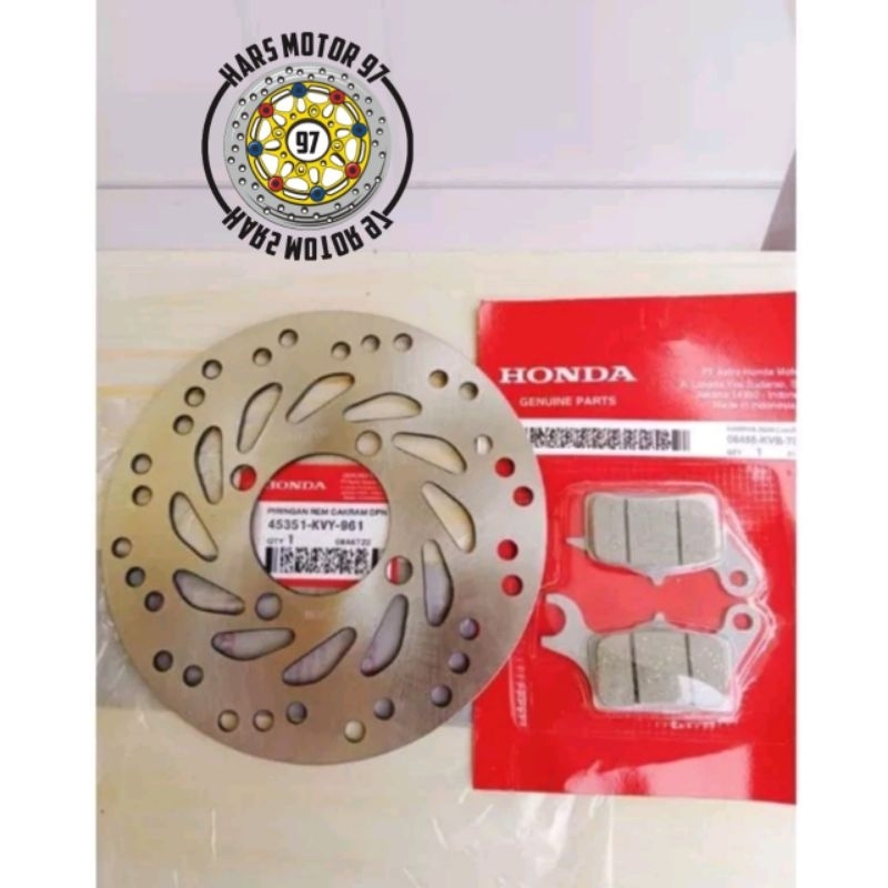 Piringan cakram depan+dispet kampas depan beat karbu kvy beat fi beat pop