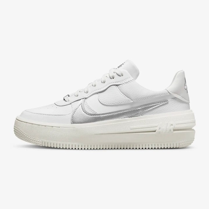 Sepatu Sneakers NIKE AIR FORCE 1 PLT.AF.ORM ORIGINAL DJ9946-101 - WHITE