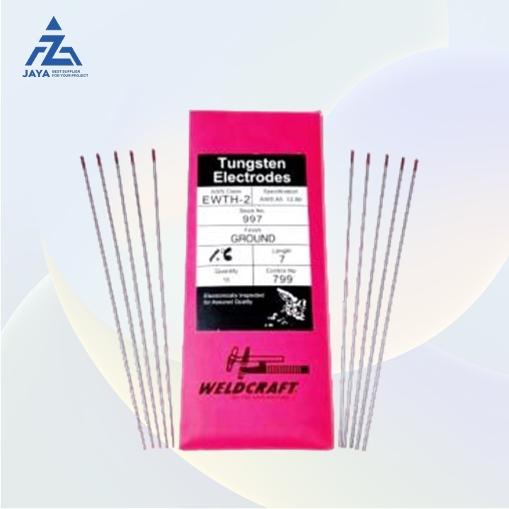 Tungsten Electrodes 1,6 mm/Jarum Argon 1.6 mm  ( 10 PCS )