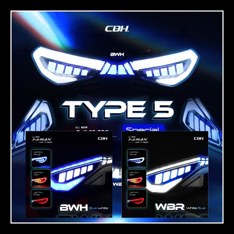 Lampu Stoplamp Nmax new / Stoplamp Nmax New Special Edition New Pnp