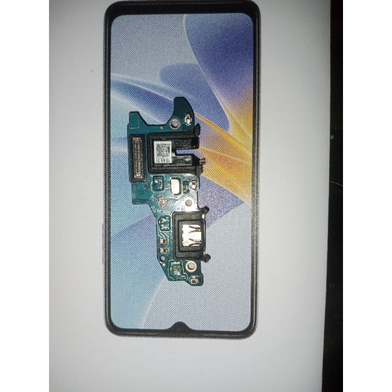 konektor cas oppo a17k ori copotan