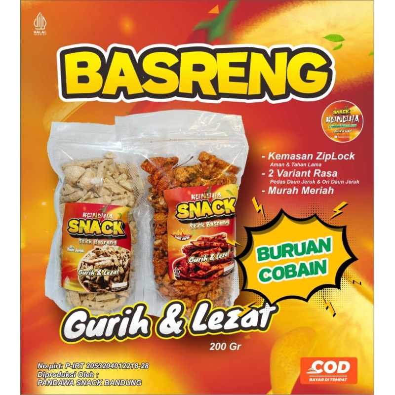 

Basreng Viral 200 gr Murah