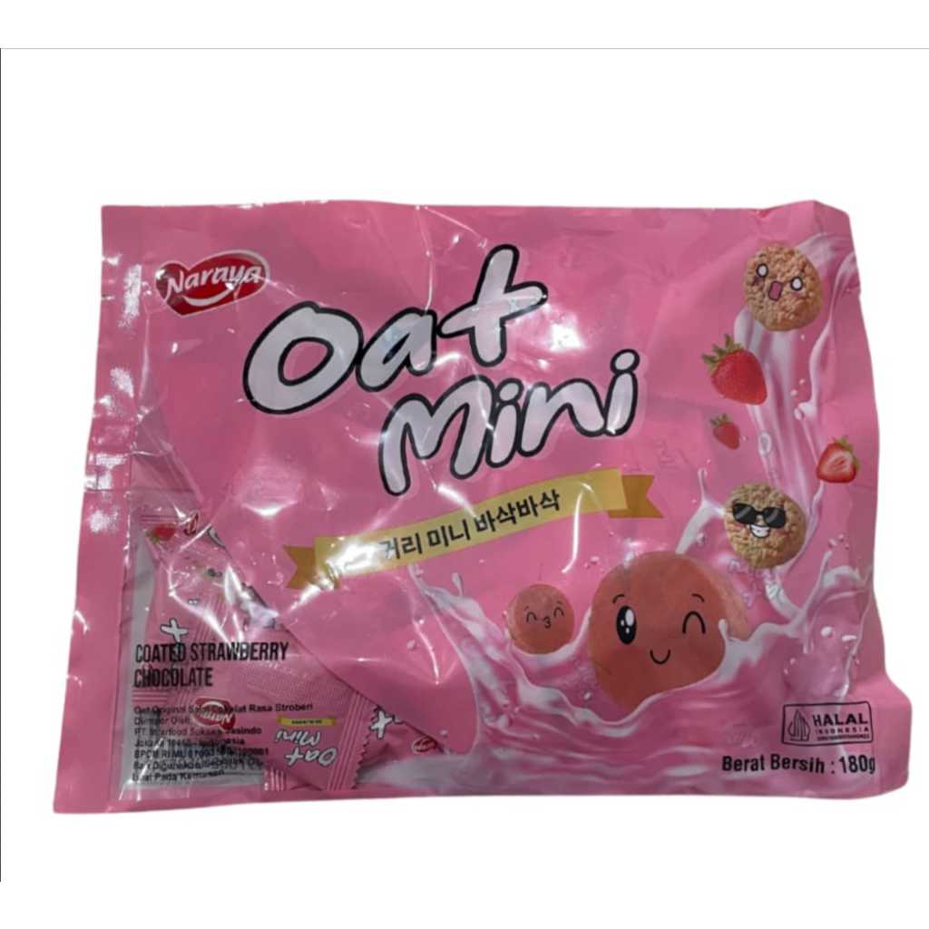 

Ay00! Naraya Oat Mini Oatchoco Coated Matcha / White / Strawberry / Dark Chocolate 180g