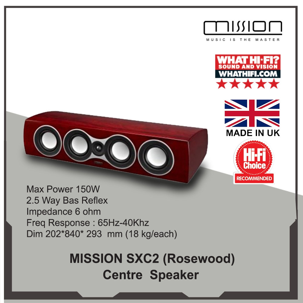 Mission SXC2 Centre HiFi Speaker