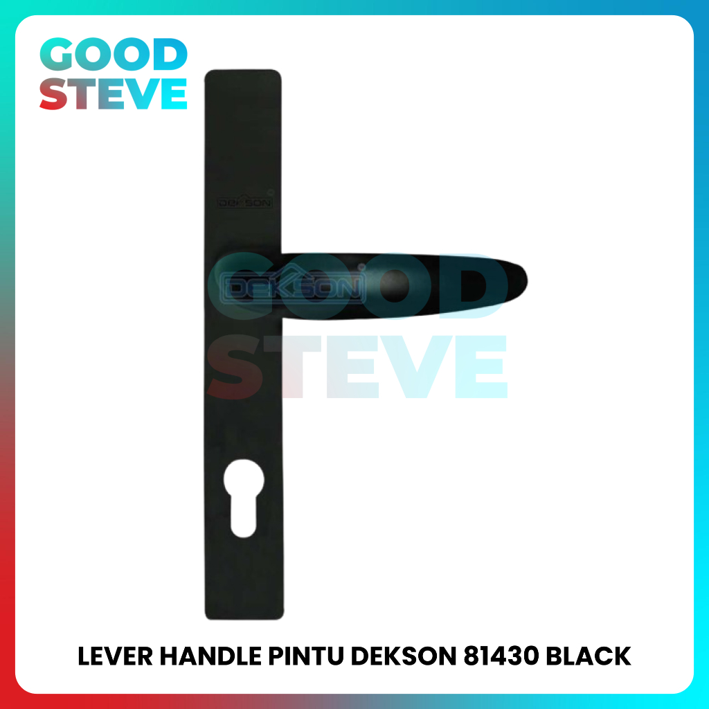 Lever Handle Pintu Plate Dekson LHP 81430 Handle Aluminium