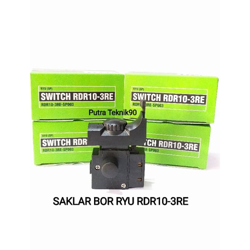 Saklar Switch Mesin Bor RYU Sparepart 10mm / 13mm RDR 10-3RE/ RID13-1RE