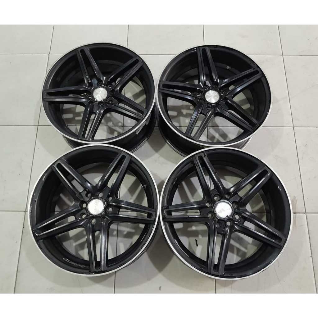 velg mobil second Ring 17 pcd 4x100/ 114 cocok buat Avanza, Xenia, Yaris