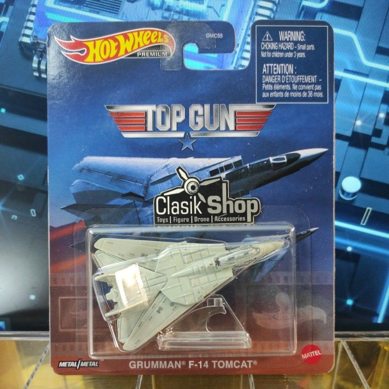 HOTWHEELS PREMIUM TOP GUN GRUMMAN F-14 TOMCAT